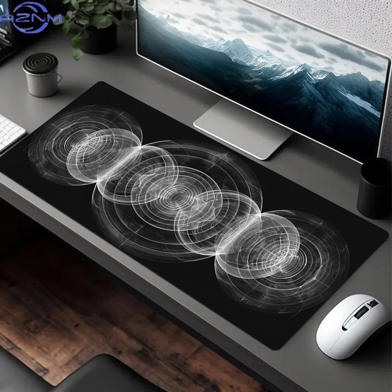Desk Setup Workspace - Alfombrilla de Ratón Grande con Patrón