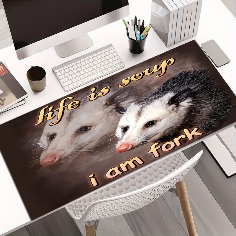 Desk Setup Essentials - Alfombrilla de Ratón Grande con Diseño