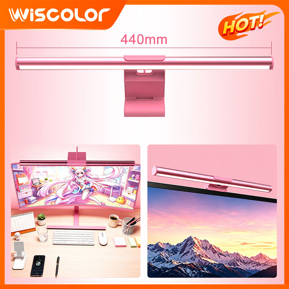 Desk Setup No Monitor - Barra de Luz LED para Monitor,