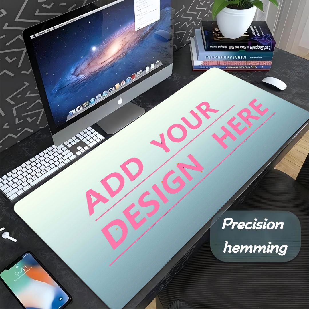 Desk Setup Cozy - Alfombrilla de ratón personalizada con impresión