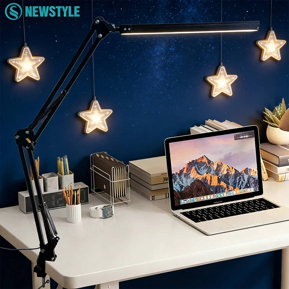 Desk Setup Computer - Lámpara de Escritorio LED Plegable de