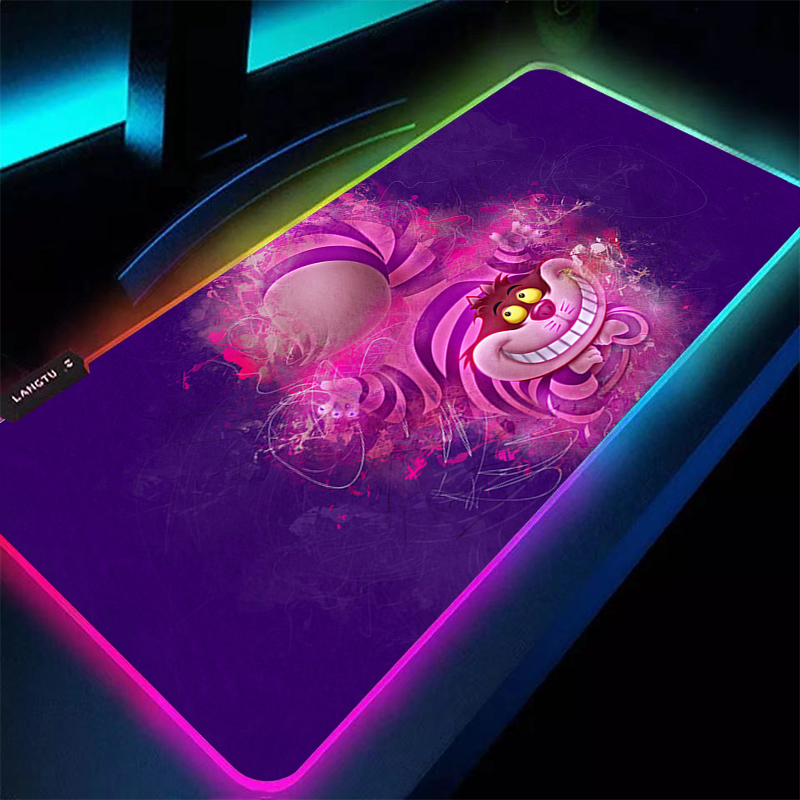Desk Setup Computer - Alfombrilla de ratón grande RGB A-Alices