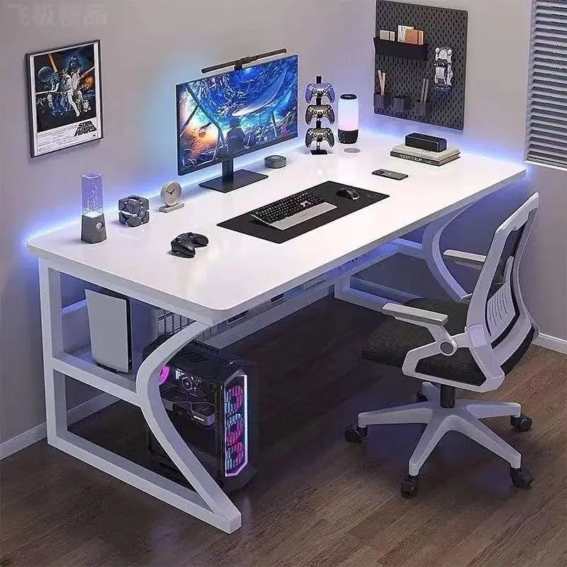 Consola minimalista Q, escrito - Desk Setup White reseña y precio