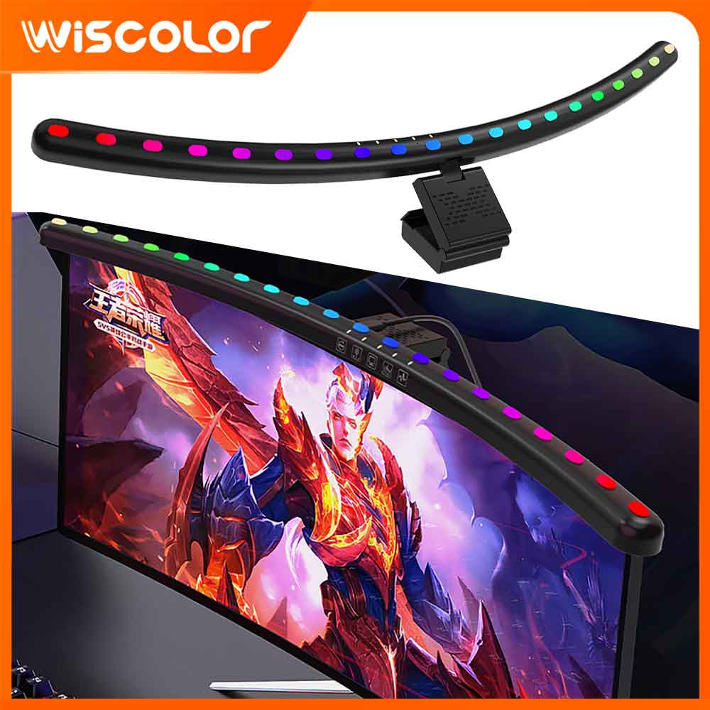 Barra de Luz RGB para Monitor, - Desk Setup No Monitor reseña y precio