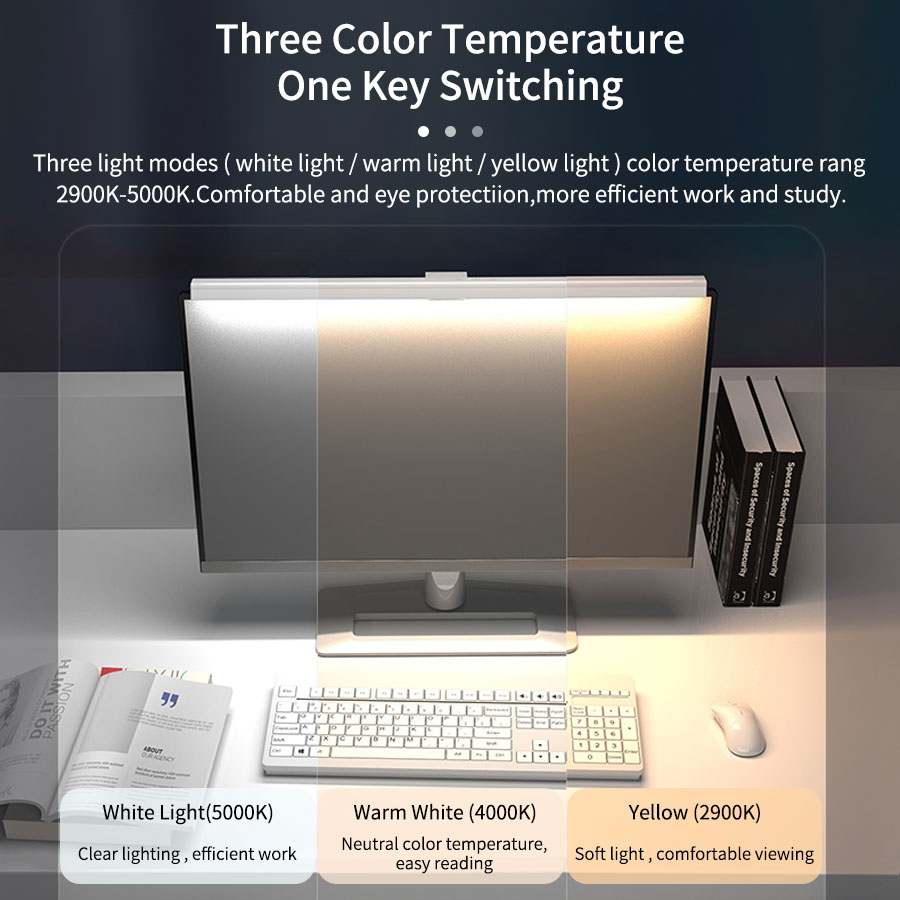 Barra de luz para Monitor de o - Desk Setup Desk reseña y precio