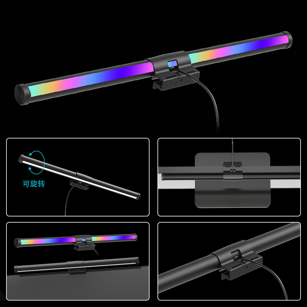 Barra de luz LED para monitor  - Desk Setup No Monitor reseña y precio