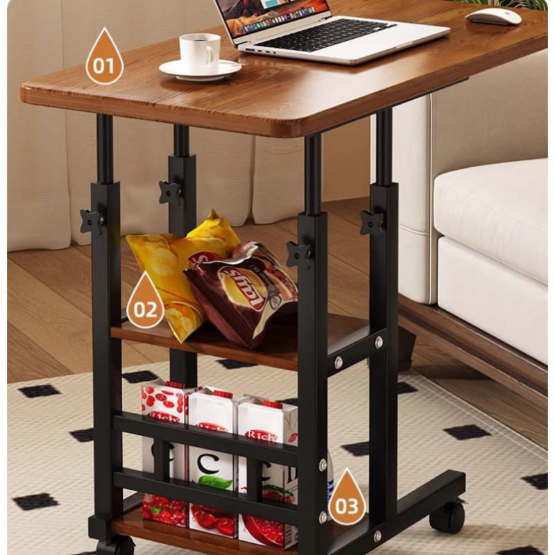 Mesa de Noche Móvil con Ruedas - Desk Setup For Laptop reseña y precio