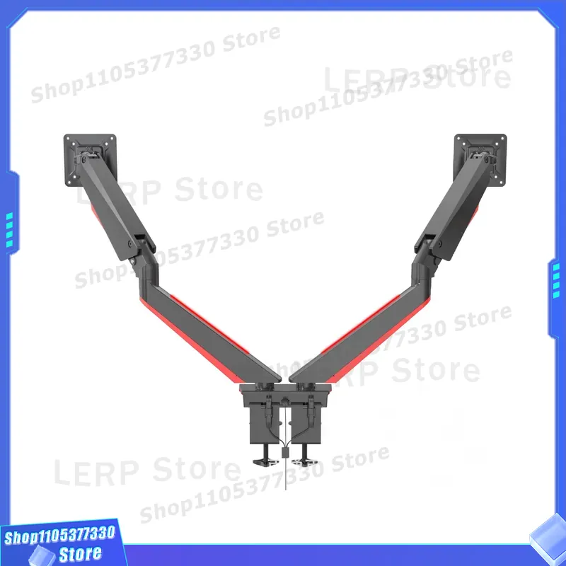 Soporte de Escritorio con Braz - Desk Setup Dual Monitor reseña y precio