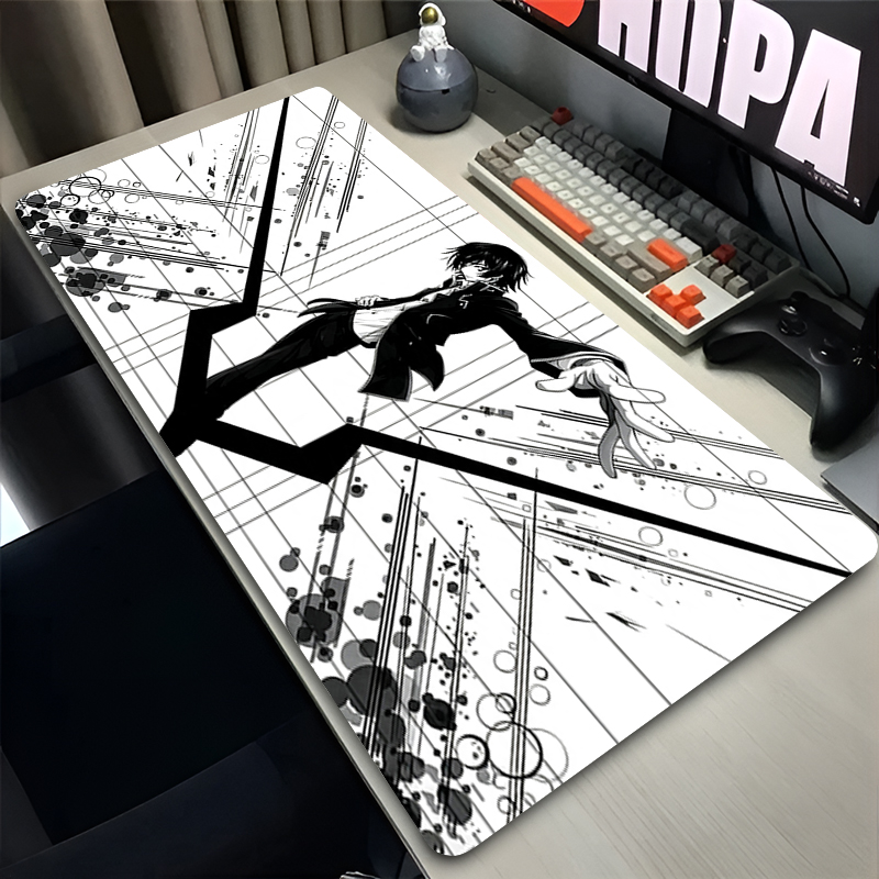 Alfombrilla de ratón de gran t - Desk Setup Essentials reseña y precio