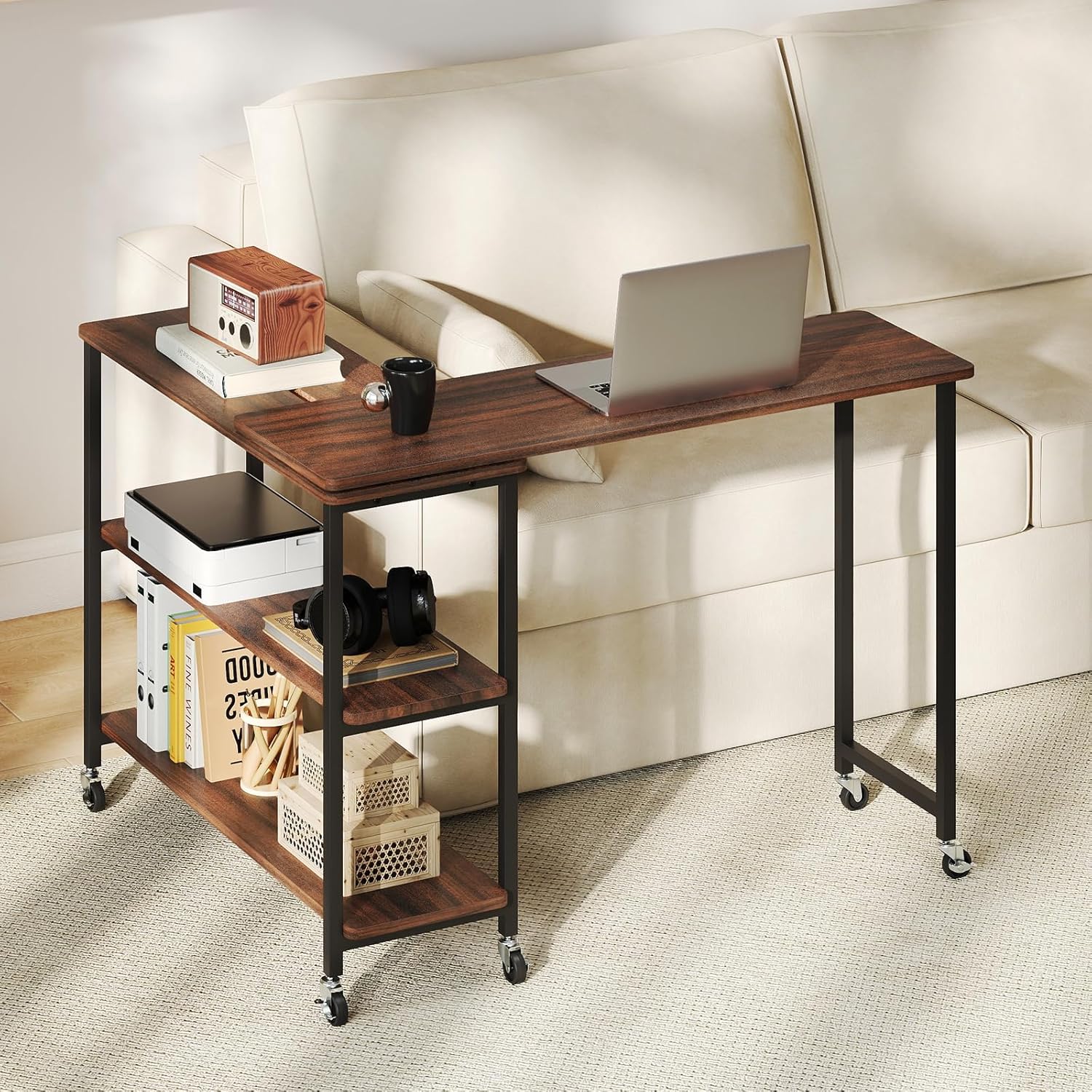 360 °   Mesa Auxiliar Giratori - Desk Setup For Laptop reseña y precio