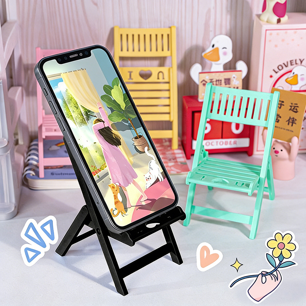 Mini Soporte Plegable para Tel - Desk Setup In Small Bedroom reseña y precio