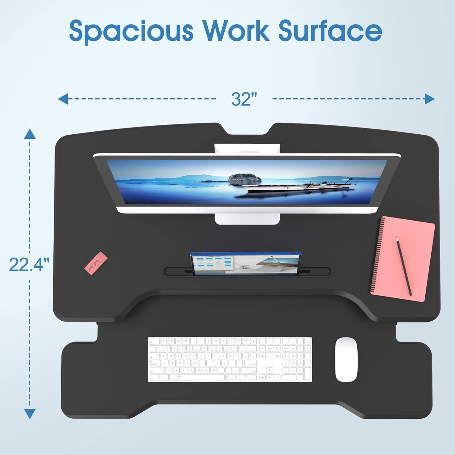 Convertidor de escritorio de p - Desk Setup Dual Monitor reseña y precio
