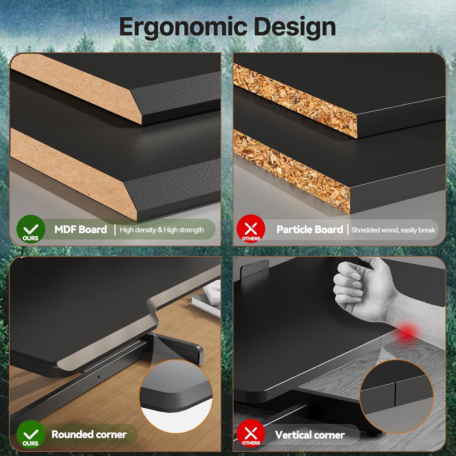 Convertidor de escritorio de p - Desk Setup Dual Monitor reseña y precio