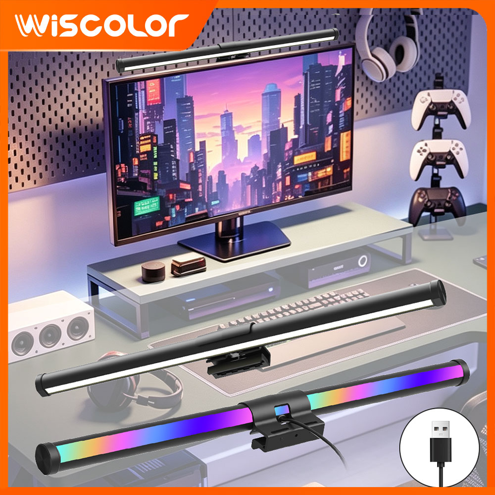 Barra de Luz RGB para Monitor, - Desk Setup No Monitor reseña y precio