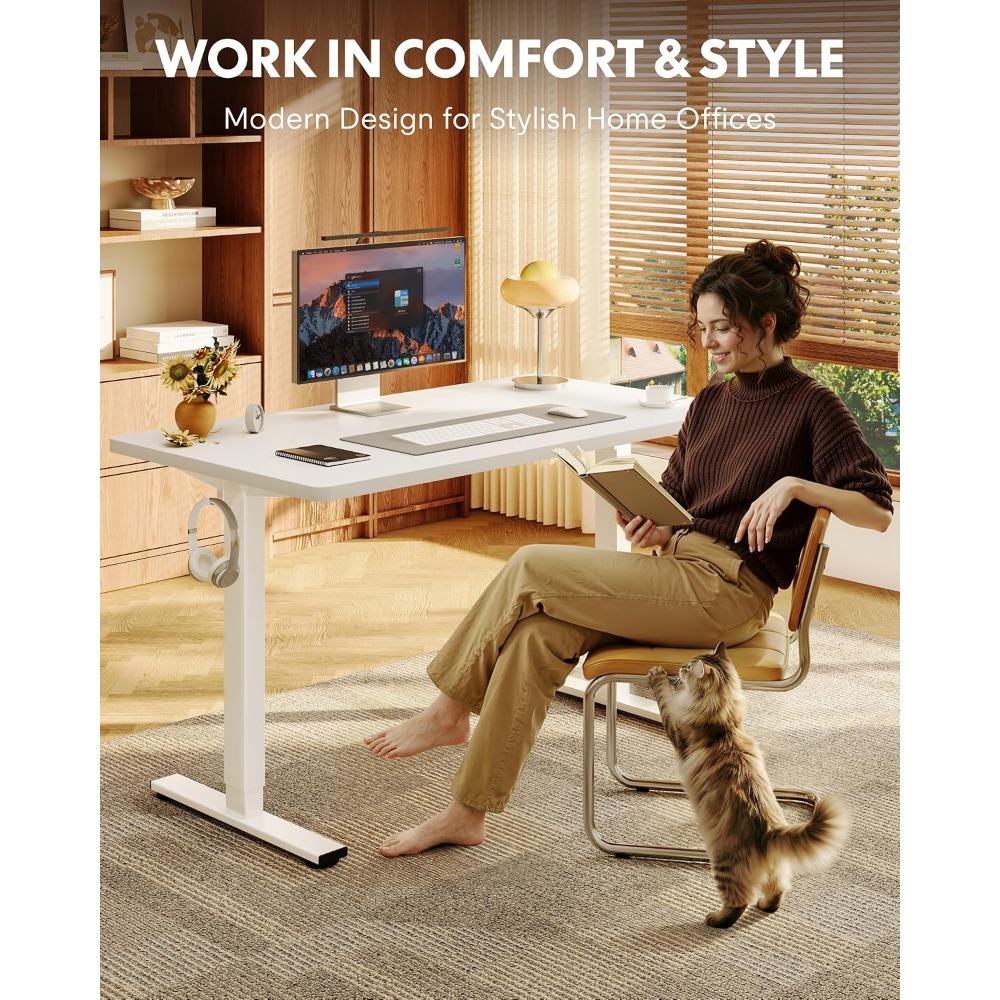FLEXISPOT EN1 Escritorio de pi - Desk Setup Dual Monitor reseña y precio