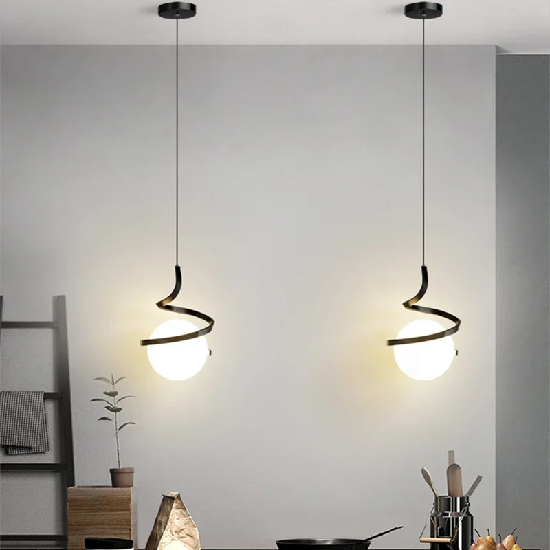 Lámpara Colgante LED Nórdica p - Desk Setup White reseña y precio