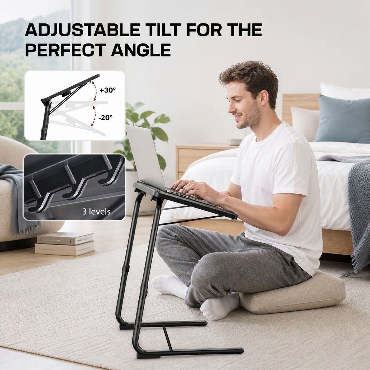 Mesa ajustable para portátil e - Desk Setup For Laptop reseña y precio