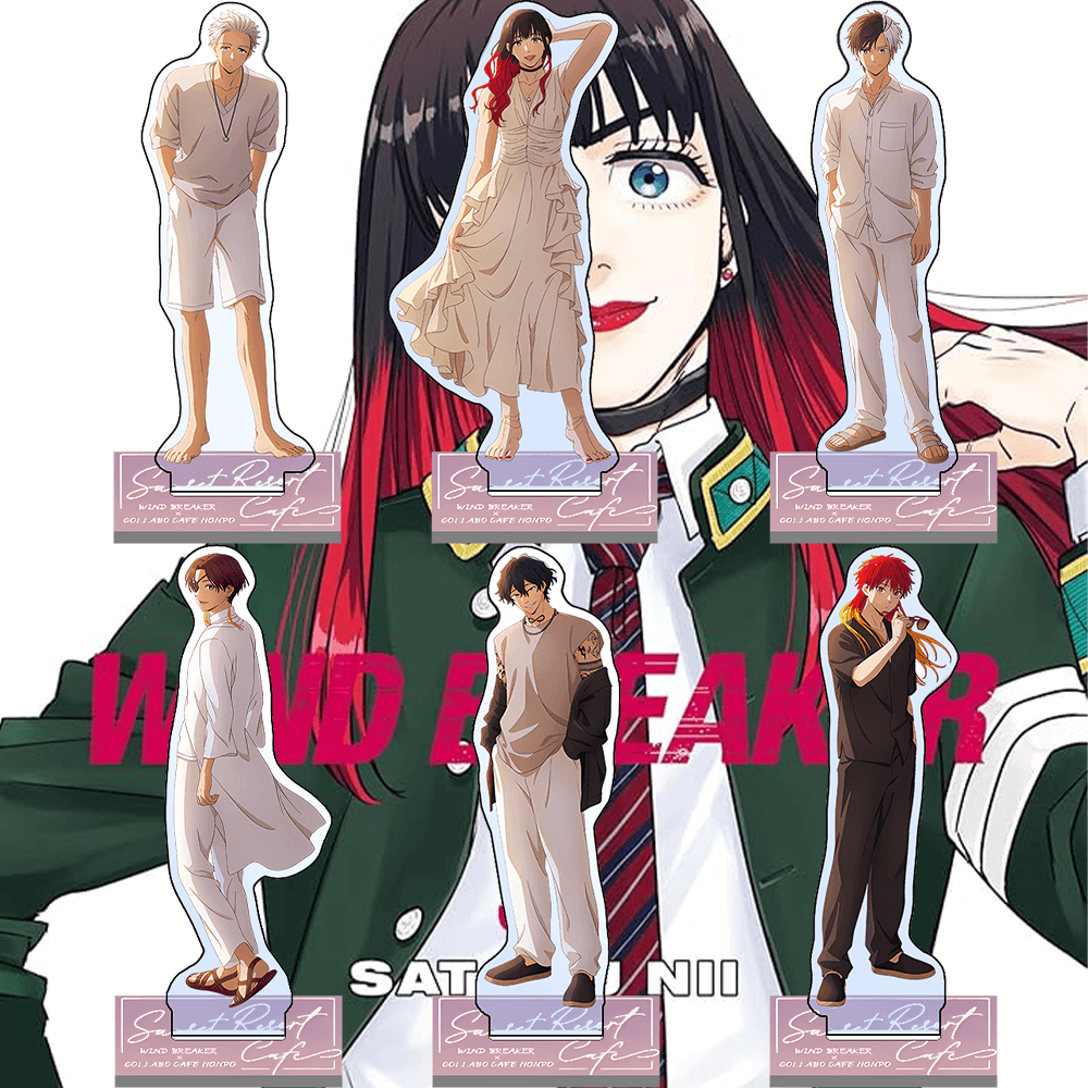 WIND BREAKER Umemiya Hajime -  - Desk Setup White reseña y precio