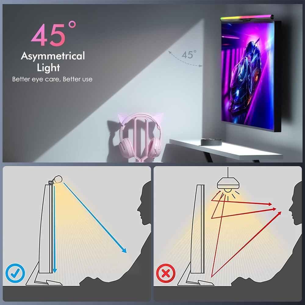 Barra de Luz WiFi para Monitor - Desk Setup No Monitor reseña y precio