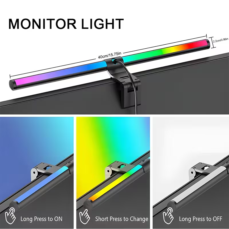 Barra de Luz LED para Monitor  - Desk Setup Desk reseña y precio