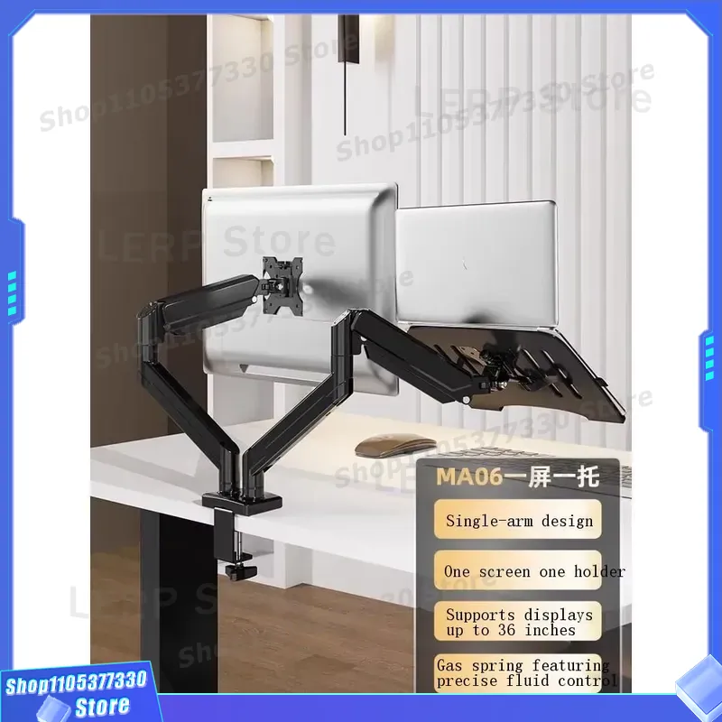 Soporte para Dos Monitores de  - Desk Setup Dual Monitor reseña y precio