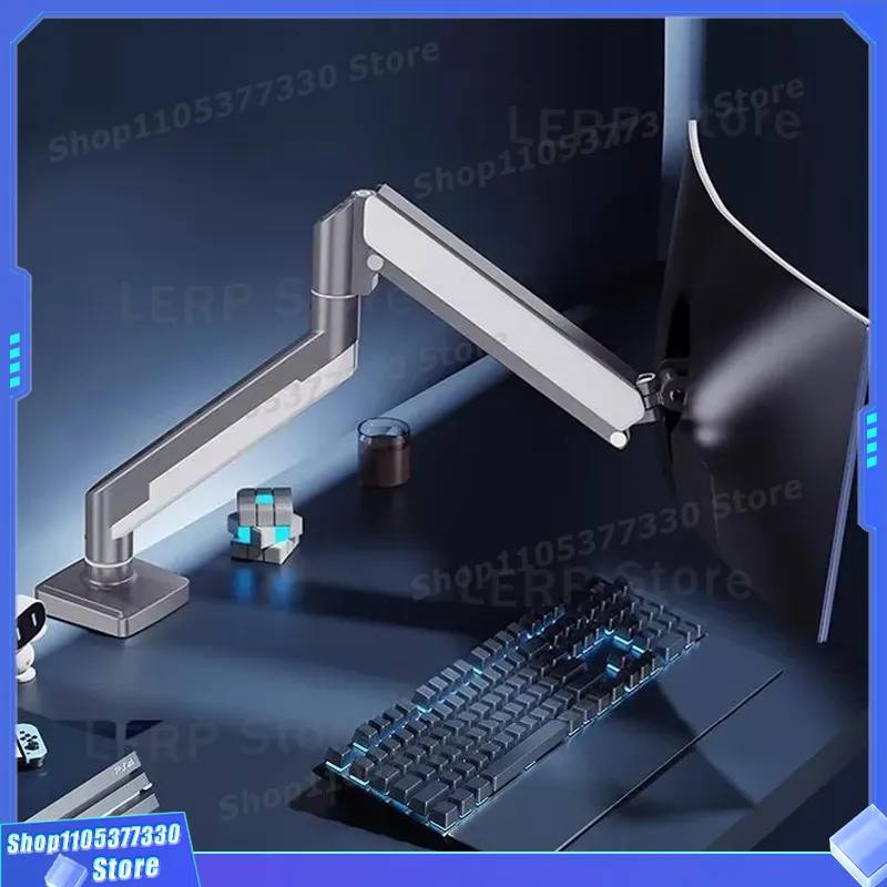 Soporte para Dos Monitores de  - Desk Setup Dual Monitor reseña y precio