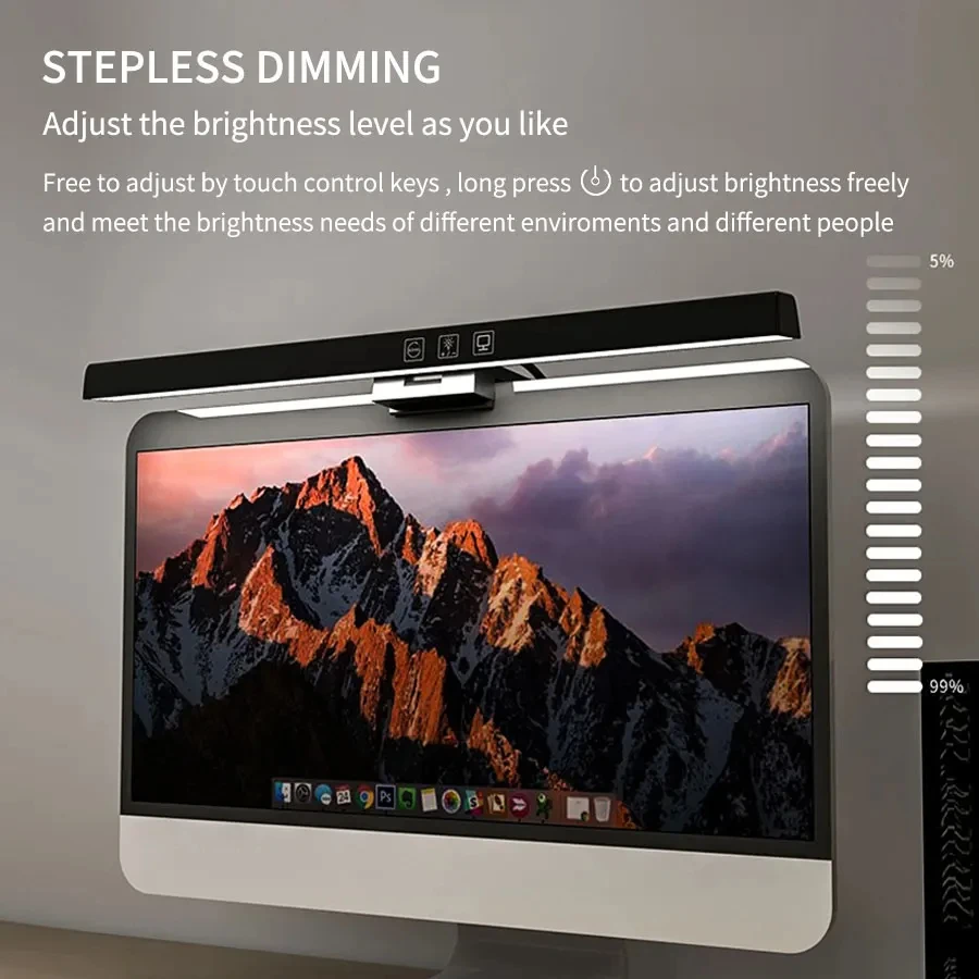 Lámpara LED de 33cm/50cm para  - Desk Setup No Monitor reseña y precio