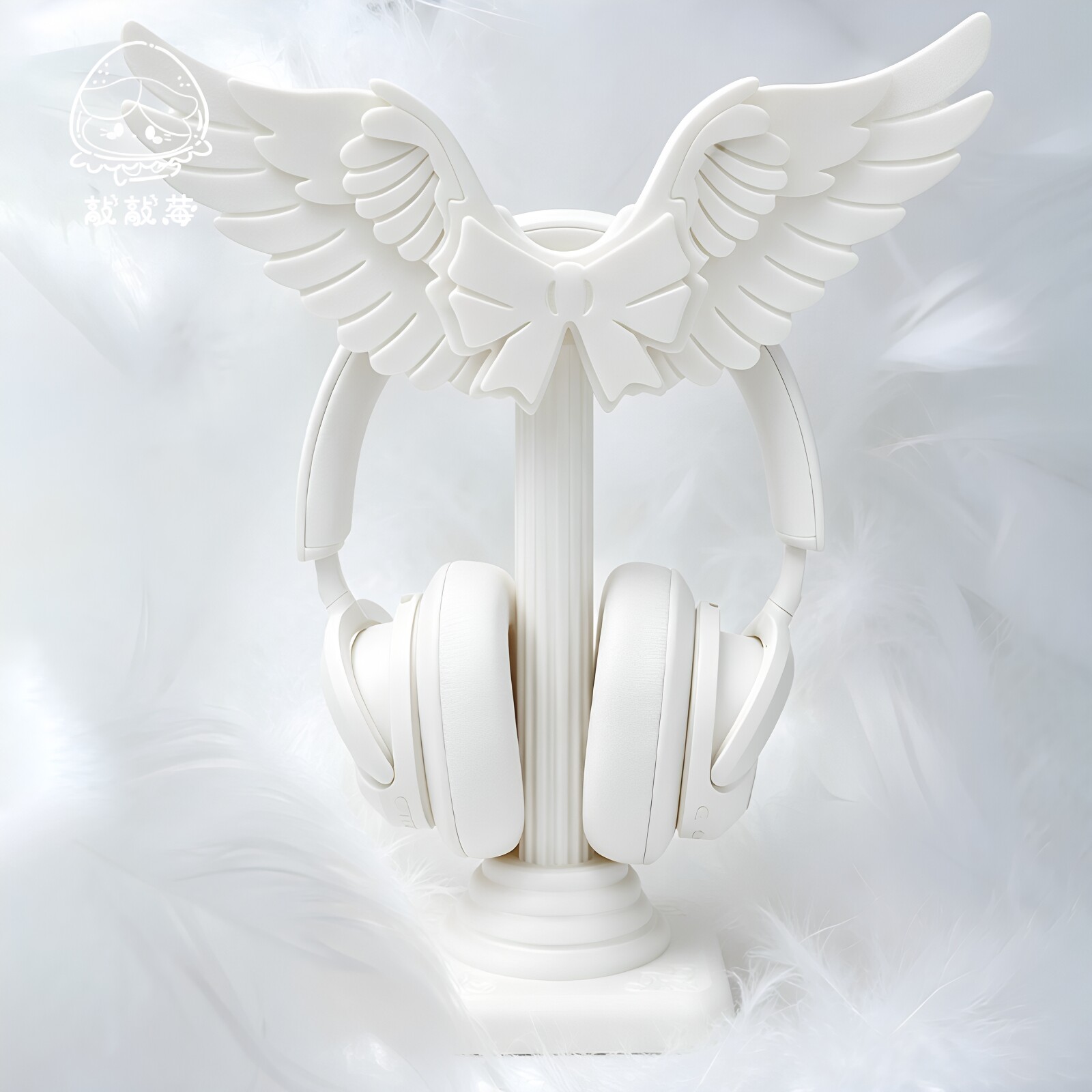 Soporte para auriculares con d - Desk Setup White reseña y precio