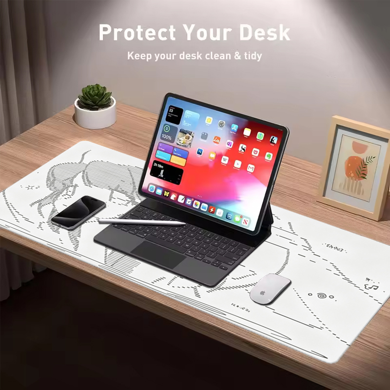 Alfombrilla de Ratón de Cuero  - Desk Setup Cozy reseña y precio