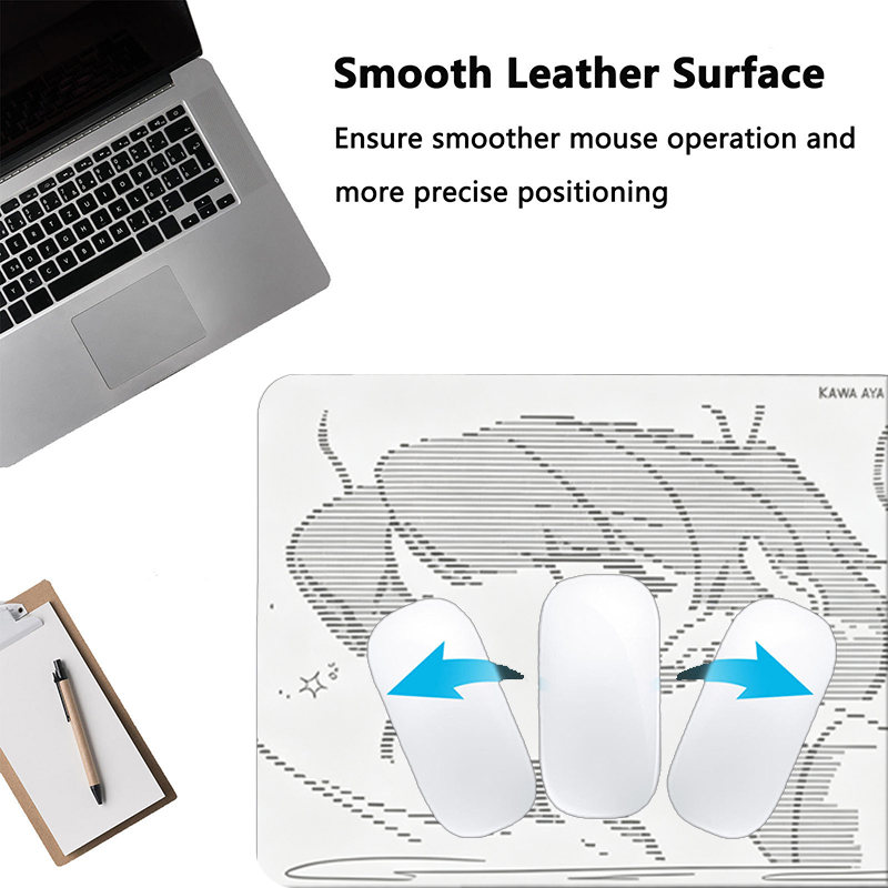 Alfombrilla de Ratón de Cuero  - Desk Setup Cozy reseña y precio